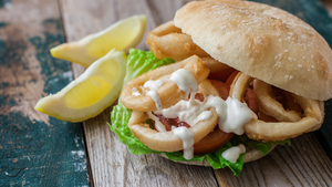 Buy beer battered calamari sandwich in Brantford