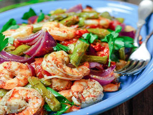 Buy baked shrimp & vegetables in Kingston